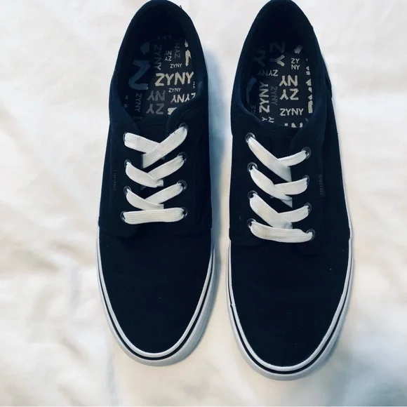 Zoo York Sneaker Mens 12 Black Skateboarder Lace Up Casual Comfort Runner LowTop - Picture 13 of 15